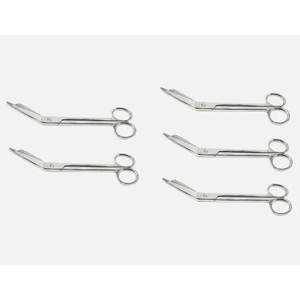 5 ciseaux à pansement Lister 7.5 "instruments chirurgicaux en acier inoxydable de haute qualité - Product Image 1