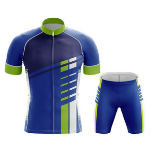Meilleures ventes, design personnalisé, ensembles de maillots de cyclisme pour hommes les plus vendus, tissu 100% polyester, maillots de cyclisme écologiques - Product Image 1