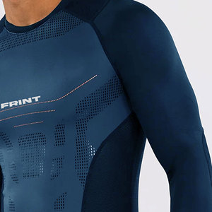 Camisa de compresión sublimada Rashguard para hombre técnica de manga completa Jiu Jitsu BJJ MMA Spandex logotipo personalizado ropa deportiva al por mayor - Product Image 3