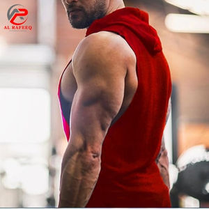 Camiseta sin Mangas con Capucha para Gimnasio, Diseño Nuevo de Invierno, Logotipo Personalizado OEM, Unisex, para Entrenamiento Muscular, Deportes, Culturismo - Product Image 2