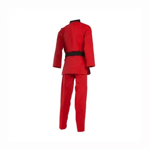Uniforme de Karate de algodón transpirable para niños y adultos nuevo traje de artes marciales ajuste cómodo entrenamiento de calidad al por mayor - Product Image 3