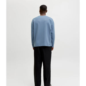 <b>Men's</b> Custom <b>Long</b> <b>Sleeve</b> Sports Clothes Customizable Athletic Gym Shirts Knitted Quick Dry Oversized Drop Shoulder Casual OEM - Product Image 2