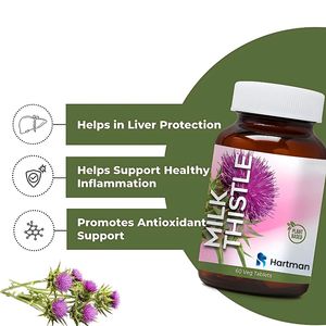 Cápsulas de cardo mariano con extracto de silimarina compatible con la desintoxicación y protección del hígado adulto seguro para mujeres embarazadas - Product Image 5