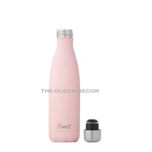 Nuevas botellas pulidas brillantes de forma redonda de Metal de acero inoxidable Vintage 1000ML agua potable diaria usada - Product Image 2