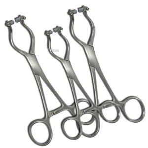 Pince de dissolvant de couronne dentaire en acier inoxydable de haute qualité ensemble d'instruments manuels couronne placer implants dentriques classe certifiée CE - Product Image 2