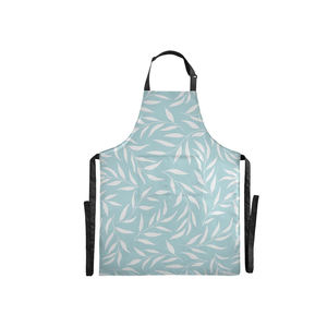 Fourniture en vrac impression personnalisée meilleure vente 100% tablier de cuisine en pur coton avec sangle réglable - Product Image 4