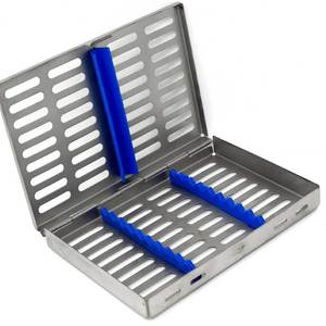 Juego de 4 Instrumentos Quirúrgicos Alemanes Surtidos, Casete de Esterilización en Autoclave, Kit Profesional de Acero Inoxidable SURGINEXA - Product Image 4