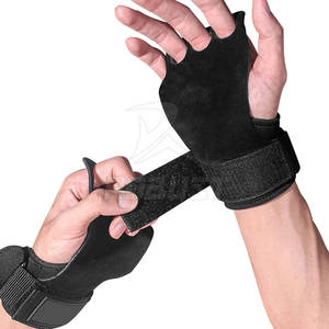 ยางนีโอพรีนสำหรับเล่นยิมฟิตเนสสตรีทแวร์ด้ามจับหนังสำหรับยกน้ำหนักยิมนาสติก - Product Image 6