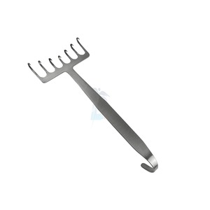 Crochets et rétracteurs pour lifting des sourcils, rétracteur à 7 branches, 18 cm, acier inoxydable - Product Image 6