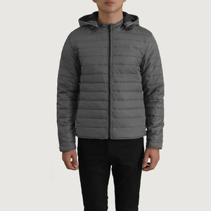 Chaqueta Acolchada de Nailon Personalizada |   Abrigo de Invierno Impermeable y Aislado |   Ropa de Abrigo Unisex al por Mayor - Product Image 4