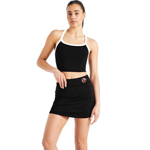 Camiseta Deportiva sin Mangas de Alta Calidad para Mujer, Compresión Atlética, Logotipo Frontal, Secado Rápido, Transpirable, Ropa Deportiva Informal de Verano - Product Image 4