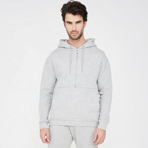 Sudadera con capucha de invierno de alta calidad para hombre, último diseño personalizable, patrón sólido, estampado de tela polar, conjunto de cuello con capucha - Product Image 2
