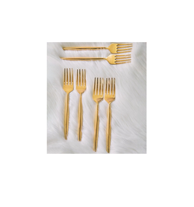 Cubiertos de latón de excelente calidad, juego de cubiertos de tenedor de cena, accesorio de utensilios de cocina, tenedor, cuchara, fabricante de India - Product Image 2