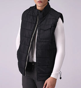 Chaleco sin Mangas para Hombre, para Invierno, Informal, Uniforme de Trabajo, Ropa de Calle Moderna, Ligero, Transpirable, de Algodón Antiencogimiento - Product Image 1