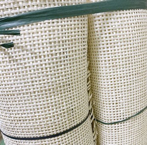 Sangle de canne en rotin à maille ouverte Offres Spéciales, canne de sangle en rouleau de rotin hexagonal en plastique naturel PE pour la décoration de meubles - Product Image 5
