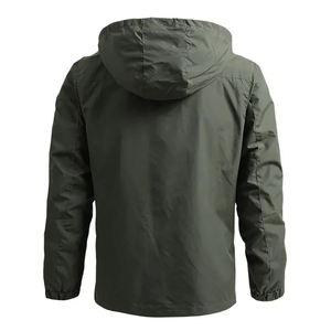Chaqueta impermeable para senderismo al aire libre con logotipo personalizable personalizado de alta calidad con servicio OEM, chaqueta táctica impermeable para hombre para exteriores - Product Image 3