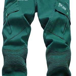 กางเกงยีนส์ผู้ชายทรงตรงแบบดิสเทรสคุณภาพสูงปี 2026 ลวดลายเรียบ ระบายอากาศได้ดี แห้งเร็ว บริการ OEM จากผู้ผลิตชั้นนำ - Product Image 3