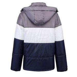 Chaqueta Acolchada Personalizable Ecológica para Hombre, Estilo Urbano 2025, Fabricante Profesional, Abrigo de Invierno con Capucha y Logotipo Frontal - Product Image 3