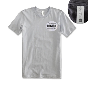 เสื้อยืดแขนสั้นเข้ารูปสกรีนโลโก้ที่กำหนดเอง - Product Image 1