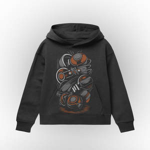 Sweat à capuche en molleton 100 % coton, coupe classique, délavé à l'acide, motif uni, personnalisable avec logo, vente en gros, pour hommes et femmes, meilleure vente, haute qualité - Product Image 4