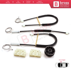 Kit de réparation de lève-vitre BWR905, porte droite, pour 3 Crossback SA SB 2009 et après, 3 portes HB Cabriolet 9222FV - Product Image 3
