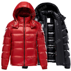 Chaqueta acolchada de alta calidad de invierno 2022 personalizada, chaqueta de abrigo de burbujas para hombre - Product Image 4