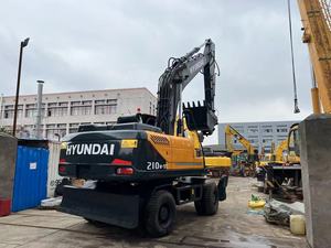 Excavatrice HYUNDAI d'origine d'occasion à bas prix hyundai 210w-9t excavatrices sur pneus 210w-9t 225lc à Shanghai - Product Image 5
