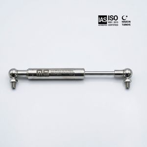 Vérin à gaz en acier inoxydable AISI 316L 18mm-8mm 381mm 15in 50N-750N pour trappe de bateau, yacht, marine MotionStruts CE ISO9001 - Product Image 1