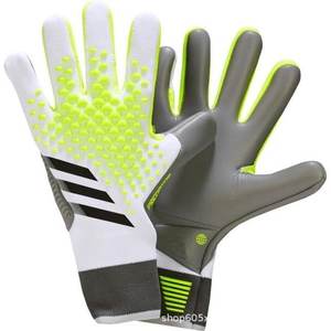 Fournitures de football, gants de gardien de but antidérapants unisexes, en PU et latex respirant, gants de sport de football, protection des doigts - Product Image 5