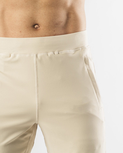 Pantalon de jogging de gymnastique pour hommes personnalisable pantalon de sport taille moyenne respirant avec devant plat avec logo personnalisé Service OEM - Product Image 5