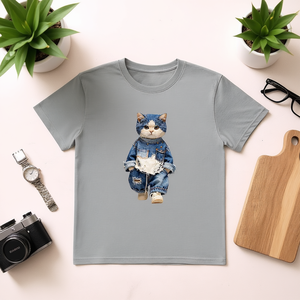 T-Shirt Unisex Compressa 100% Cotone 210GSM Taglia 2XL - Opzioni di Stampa Serigrafica e DTG - Product Image 3