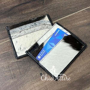 Listo para enviar Diseñador de alta calidad Real Cowhide Credit Card Holder Funda multifuncional para tarjetas de crédito Moda y elegante - Product Image 1