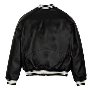 Chaqueta de Cuero para Hombre, Diseño Personalizado con Logotipo, Chaqueta de Invierno para Hombre, Chaquetas de Moda para Hombre - Product Image 2