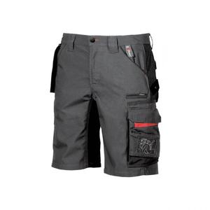 Pantalones cortos de trabajo Cargo para profesionales en activo, ropa de trabajo cómoda gris meteorito, ropa de trabajo cómoda para profesionales en activo, ropa de trabajo, de inicio, - Product Image 1