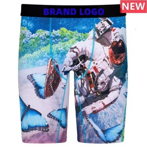 Calzoncillos bóxer estampados nuevos 2025 respetuosos con el medio ambiente, pantalones cortos de secado rápido, mallas bóxer de malla transpirable, calzoncillos deportivos para hombres - Product Image 2