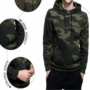 Nouveaux sweats à capuche pour hommes à la mode coton polyester tenue décontracté style unique sweats à capuche pour hommes pour la vente en ligne faite par la robe de sport - Product Image 4