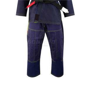 2024 meilleur coton MMA costumes d'entraînement Logo personnalisé imprimé meilleurs uniformes BJJ Gi en gros prix d'usine OEM vêtements d'arts martiaux - Product Image 6