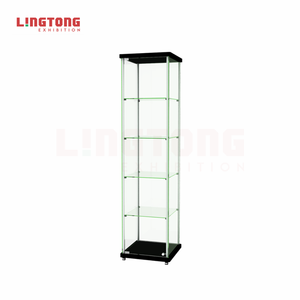 (15) Gian Hàng Trưng Bày Thương Mại Thiết Kế Hiện Đại Nhà Cung Cấp Trưng Bày Kính Hiển Thị Nhỏ Toàn Cảnh Cho Triển Lãm - Product Image 2