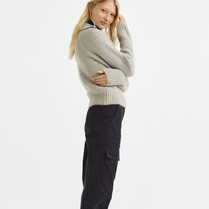 Joggers d'entraînement en coton taille haute pour femmes 2025 avec conception de logo personnalisé Style avant plat en gros pour les sports de gymnastique - Product Image 6