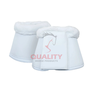Botas de campana de caballo para montar a diario fabricadas con piel PU impermeable y poliéster de peluche suave ideales para entrenamiento y competición - Product Image 1