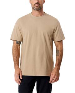 T-shirts pour hommes de haute qualité en gros, t-shirts épais et résistants en coton 100% personnalisés, coupe ample - Product Image 4