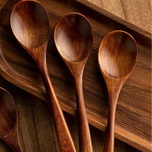 Classic Eco-Friendly Bamboo Coffee <b>Spoon</b> Scoop 1 Tablespoon <b>Measuring</b> <b>Spoons</b> for Coffee Beans Whole & Ground Beans Travel Use - Product Image 2