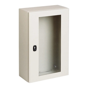 Per SCHNEIDER ELECTRIC NSYS3DM7515T PanelSet S3DM H700xW500xD150 Contenitori per Elettronica e Strumentazione IP66 IK10 RAL7035 Top - Product Image 1