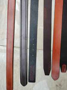 Double Layer Sheepskin Texture <b>Leather</b> Binding Strips Multiple Colors Sports Accessories for Belt Crafting <b>Punch</b> Hole Designs - Product Image 5