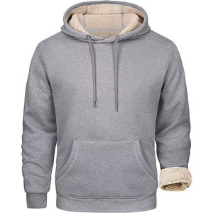 2023 logotipo personalizado francés Terry bordado liso recortado algodón transpirable cremallera completa Sudadera con capucha para hombres - Product Image 4