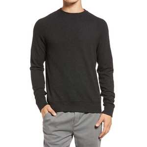 Sudadera de manga larga para hombre personalizada de fábrica directa de cuello redondo talla grande térmico 100% algodón OEM personalizado - Product Image 2