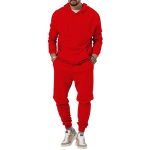Ensemble de survêtement évasé d'hiver pour hommes, service OEM, vêtements en gros, 100 % coton, ensemble sportif fonctionnel - Product Image 5