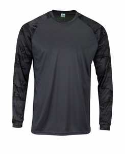 Chemise de pêche unisexe à manches longues anti-UV UPF 35, antibactérienne, personnalisable avec logo, en polyester par sublimation, vente en gros 2026 - Product Image 3