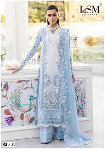 Vestido de algodón para césped pesado pakistaní, Catálogo completo disponible a precio mayorista - Product Image 3