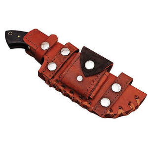 Cuchillo de Supervivencia de Acero de Damasco Hecho a Mano, Cuchillo de Bushcraft para Campamento al Aire Libre, Espiga Completa - Product Image 3